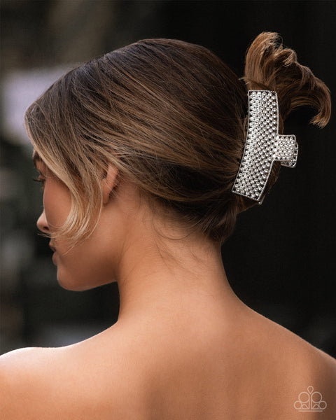 Glittery Gesture - hair clip