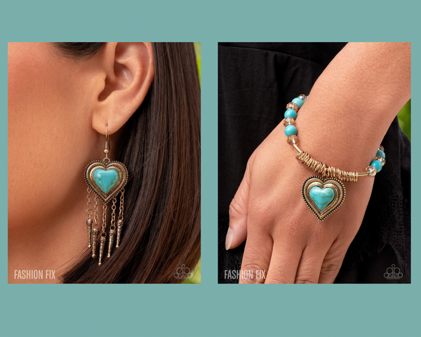 Besotted Badlands 2-pc Set - gold