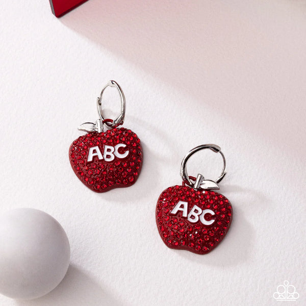 Adorable ABCs - red hoop