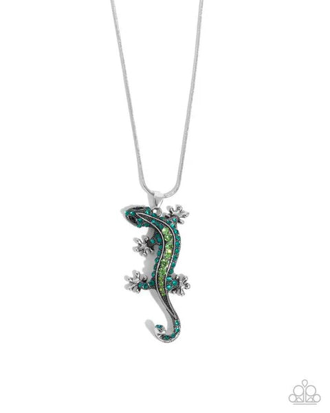 Shimmery Salamander - green