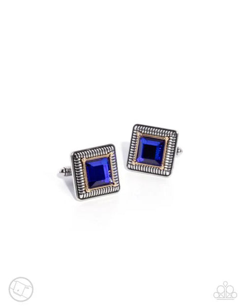 Collectors Cuff Links - blue