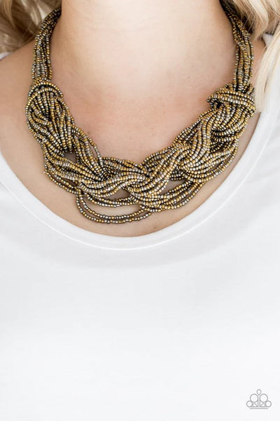 City Catwalk - brass