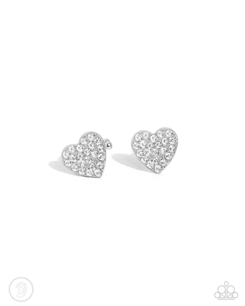 As Far As it GLOWS - white ear cuff