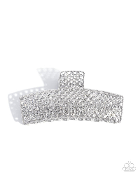 Glittery Gesture - hair clip