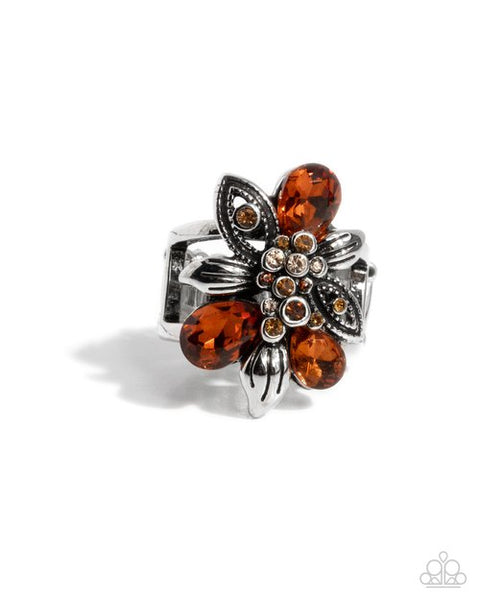 Carefree Corsage - brown