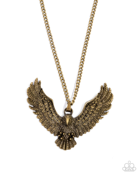 Edgy Eagle - brass