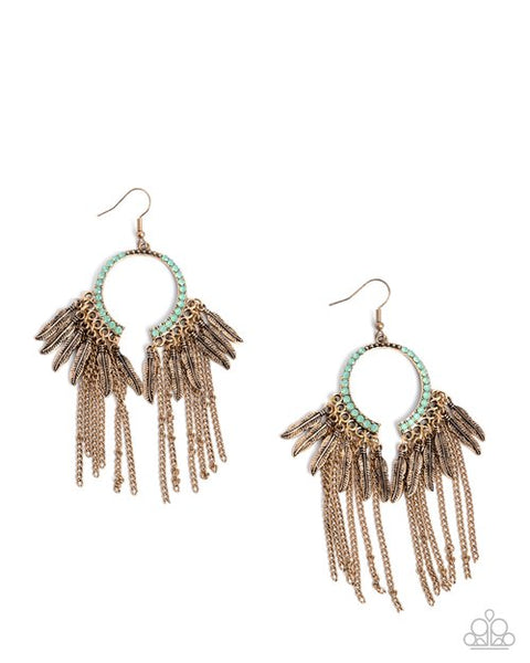 Free-Spirited Fringe - green