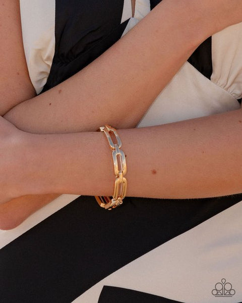 Symmetrical Sheen - gold