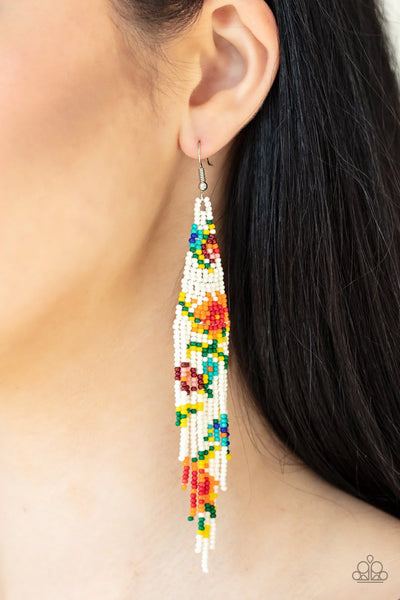 Beaded Gardens - white