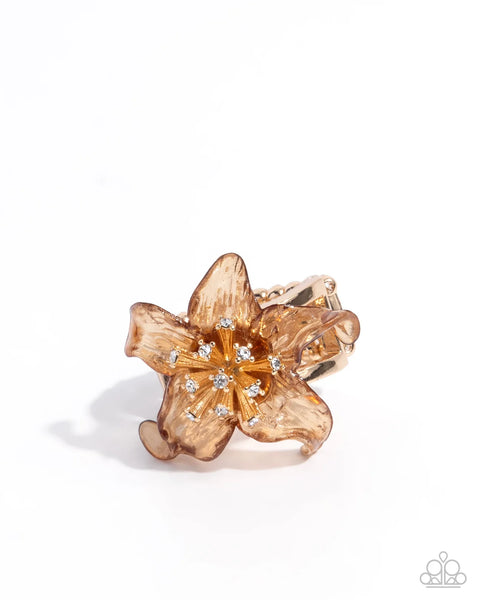 Floral Fable - brown