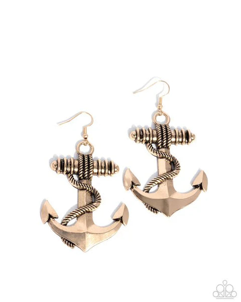 Adorable Anchor - gold
