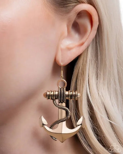 Adorable Anchor - gold