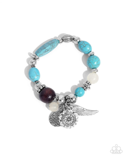Earthy Eclecticism - blue