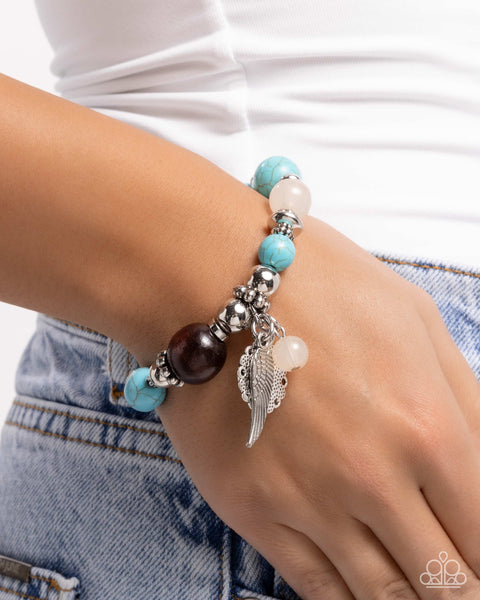 Earthy Eclecticism - blue