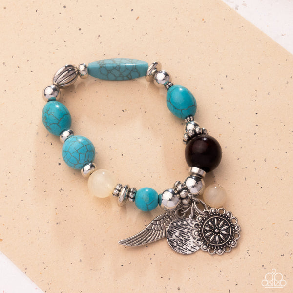 Earthy Eclecticism - blue