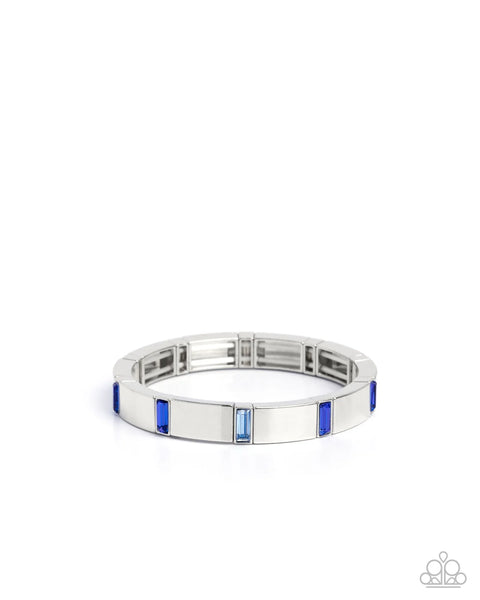 Glistening Gesture - blue