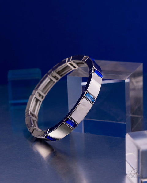 Glistening Gesture - blue