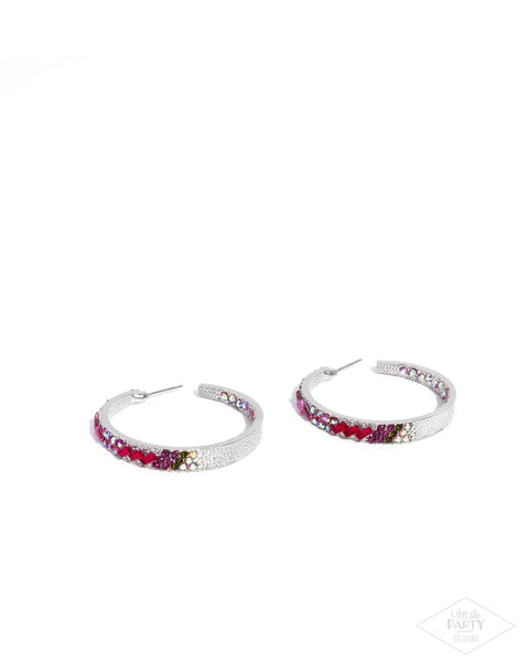 Glitzy by Association - pink multi