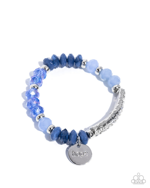 Handcrafted Hope - blue