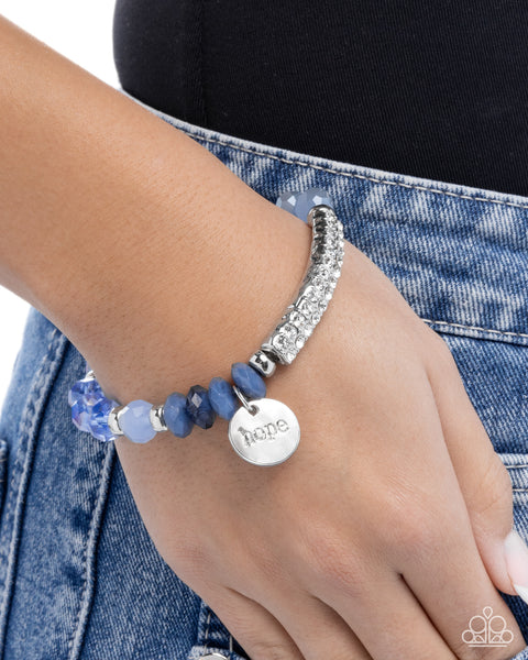 Handcrafted Hope - blue