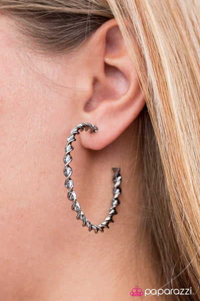 A Whirl and A Twirl - black