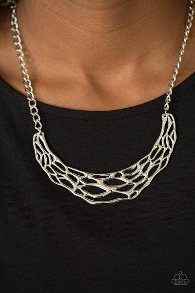 Fashionably Fractured - silver