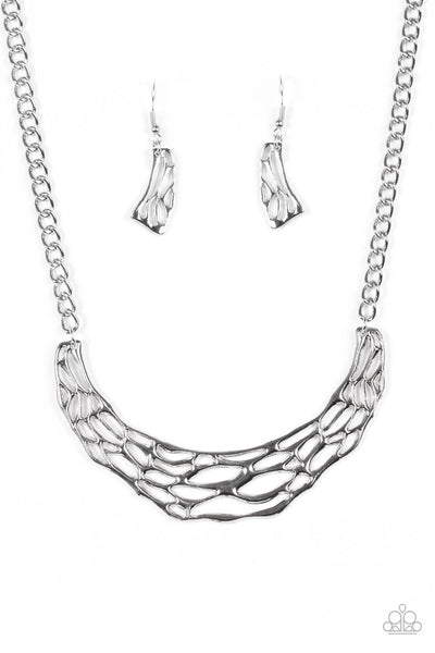 Fashionably Fractured - silver