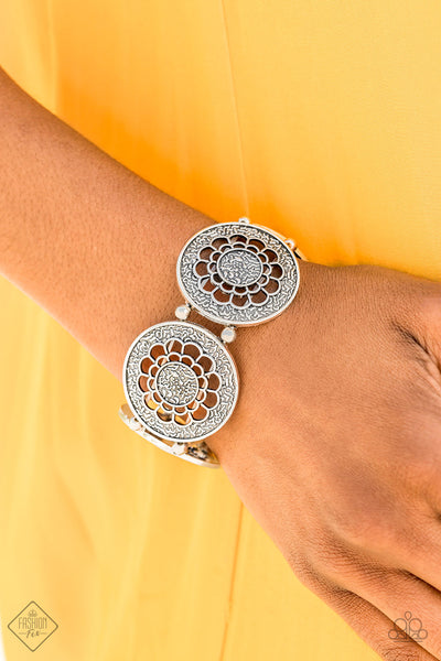 Marigold Medallions (silver)