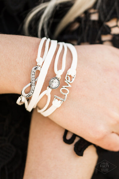 Infinitely Irresistible - white