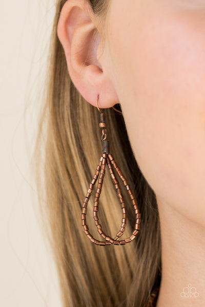 Knotted Knockout - copper