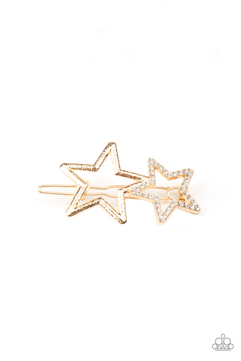 Let's Get this Party STAR-ted (gold - hair clip)
