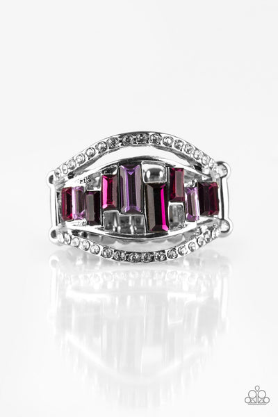 Treasure Chest Charm - purple